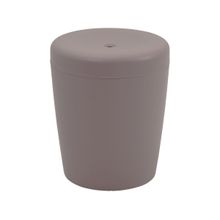 Puff Decorativo Multiuso Cilíndrico Infantil Camurça Basic Tramontina