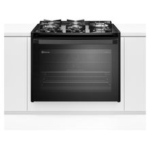 Fogão 5 Bocas de Embutir Electrolux Preto Mesa de Vidro Experience FE5EP
