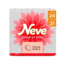 Papel Higiênico Folha Dupla Neve Toque de Seda