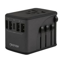 Carregador de Tomada 4 Entradas USB e 1 USB-C
