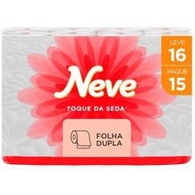 Papel Higiênico Folha Dupla Neve Toque de Seda