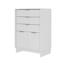 Cômoda Multiuso 3 Gavetas 2 Portas Carraro 1112
