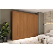 Guarda-roupa Casal 4 Gavetas 6 Portas Kappesberg Roma
