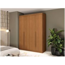 Guarda-roupa Solteiro 2 Gavetas 4 Portas Kappesberg Roma
