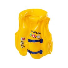 Colete Inflável Infantil Jilong Swim Kid Amarelo