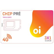 Chip Oi 4G Pré-Pago