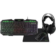 Kit Gamer Teclado Mouse Headset Mouse Pad