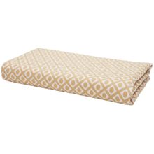 Peseira Casal 65x220cm Laranja Lartex Jacquard Hog