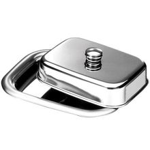 Manteigueira Retangular Inox com Tampa Tramontina 61273000