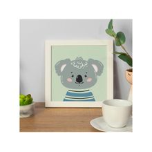 Quadro Decorativo Infantil Coala 24x24cm