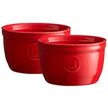 Conjunto de Ramequins 150ml Vermelho
