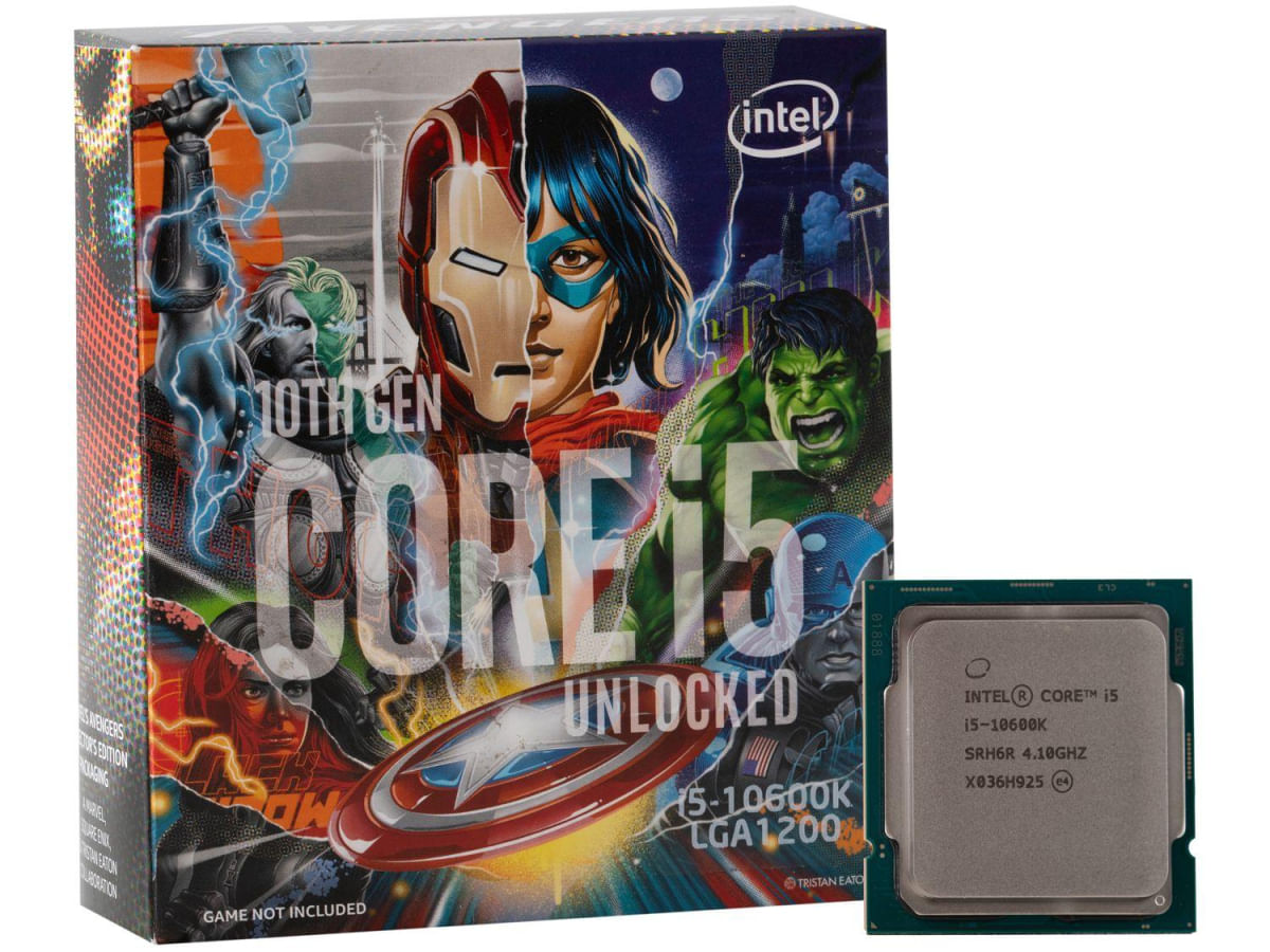 Processador Intel Core i5 10600K Avengers Edition