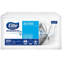 Papel Toalha Folha Dupla Interfolhado Elite Professional Plus