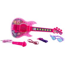 Guitarra de Brinquedo com Microfone