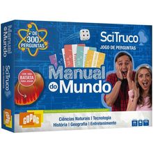 Jogo Manual do Mundo SciTruco Tabuleiro Copag