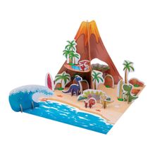 Playset Ilha dos Fofossauros Xalingo