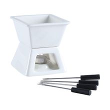 Conjunto Raclette e Aparelho de Fondue Cerâmica