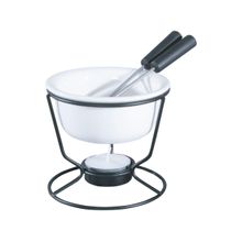 Conjunto Raclette e Aparelho de Fondue Cerâmica