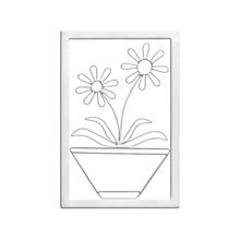 Quadro Decorativo Gérbera 20x30cm Shangai