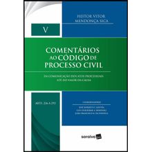 Livro - Comentários ao Código de Processo Civil - 1ª Edição 2019