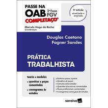 Livro - Passe na OAB 2ª Fase - FGV - Prática Trabalhista- 5ª edição 2021