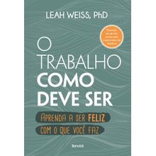 Livro - O trabalho como deve ser