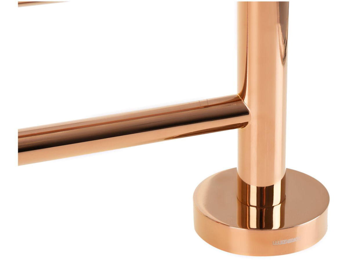 Encontraproduto.com.br - Toalheiro Barra Duplo Lorenzetti  LorenLoft  2042 R82  Rose Gold