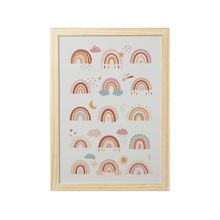 Quadro Decorativo Arco-íris 24,5x34,5cm