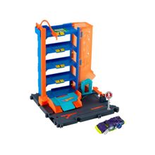 Pista Hot Wheels City Pista de Brinquedo Garagem