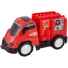 Caminhão de Bombeiro Roda Livre Samba Toys