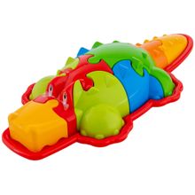 Brinquedo Educativo Ludi Club Quebra-cabeça Jacar