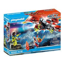 Playset City Action Drone Resgate de Mergulhador