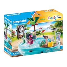 Playset Family Fun Piscina Pequena Com Esguicho