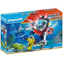Playset City Action Expedição Ambiental com Barco