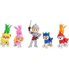 Mini Figura Patrulha Canina Cavaleiros de Resgate