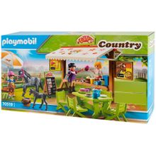 Playset Playmobil Fazenda Café Pátio dos Pôneis