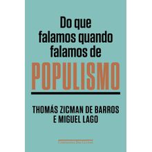 Livro - Do que falamos quando falamos de populismo