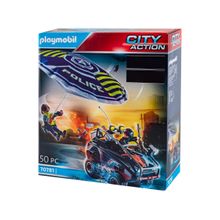 Playmobil Polícia com Paraquedas City Action