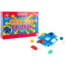 Jogo Corrida Cruzada Tabuleiro Estrela