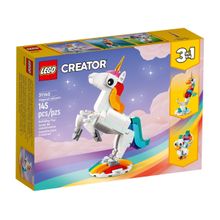 LEGO Creator 3 em 1 Unicórnio Mágico 145 Peças