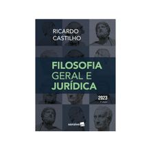 Livro Filosofia Geral e Jurídica Ricardo Castilho