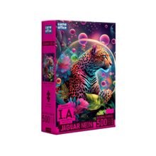 Quebra-cabeça 500 Peças Jaguar Neon Game Office