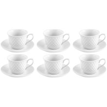 Jogo de Xícaras de Chá de Porcelana 150ml