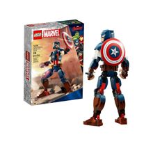 LEGO Marvel Figura de Construção do Capitão