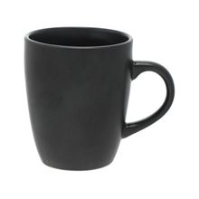 Caneca Chá e Café de Cerâmica Preto 350ml Hauskraft Charlotte CANC194/PT