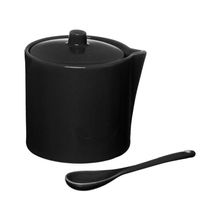 Açucareiro de Porcelana com Colher Hauskraft Manhattan