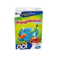 Jogo Hipopótamos Comilões Grab & Go Hasbro