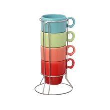 Jogo de Xícaras de Café 90ml Hauskraft Stacky 4 Peças