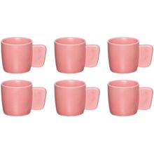 Jogo de Xícaras de Café 80ml Hauskraft Willow 6 Peças