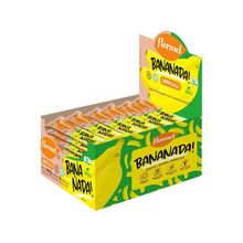 Doce de Banana Tablete Flormel Bananada Diet 440g 20 Unidades